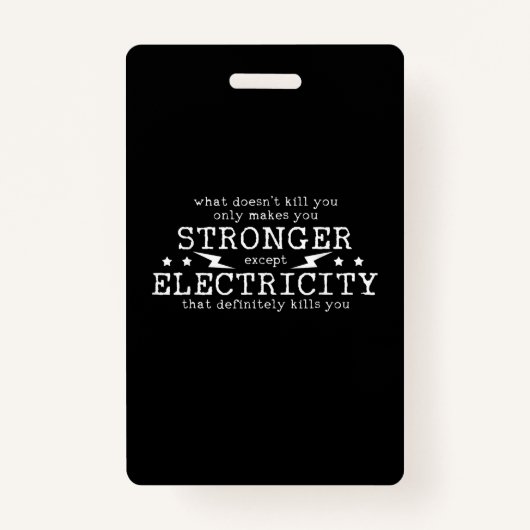 Elektriciteitsvoorziening Elektrisch Elektrische E Badge (Voorkant)