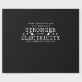 Elektriciteitsvoorziening Elektrisch Elektrische E Cadeaupapier (Vlak)