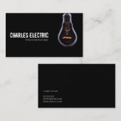 Elektriciteitsvoorziening Visitekaartje voor elekt (Voorkant / Achterkant)