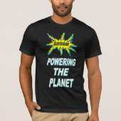 Elektricus die de planeet aandrijft t-shirt (Voorkant)