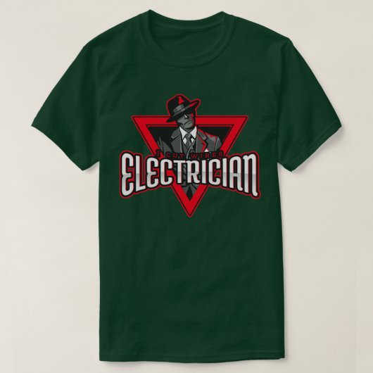 Elektricus ik snijd draden 3 t-shirt (Design voorkant)
