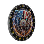 Elektrificerende Beer Spirit of the Wild Dartbord (Voorkant Links)