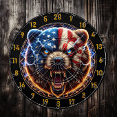 Elektrificerende Beer Spirit of the Wild Dartbord