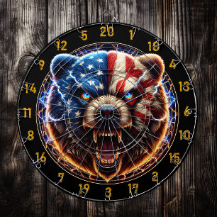 Elektrificerende Beer Spirit of the Wild Dartbord