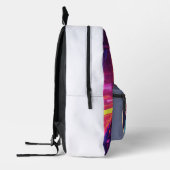 Elektrificerende DJ Logo T - shirts - Neon Lights Bedrukte Rugzak (Links)