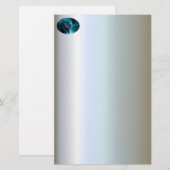 Elektrificerende Magische Vrouw Fantasy Briefpapier (Voorkant / Achterkant)