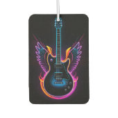 Elektrificerende neongitaar luchtverfrisser (Voorkant)