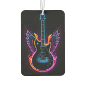 Elektrificerende neongitaar luchtverfrisser (Achterkant)