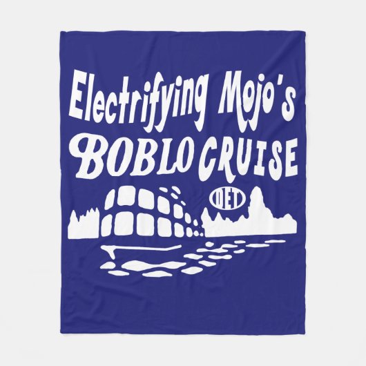 Elektrifying Mojo's Boblo Boat Cruise Blanket Fleece Deken (Voorkant)