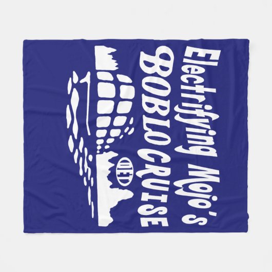 Elektrifying Mojo's Boblo Boat Cruise Blanket Fleece Deken (Voorkant (Horizontaal))