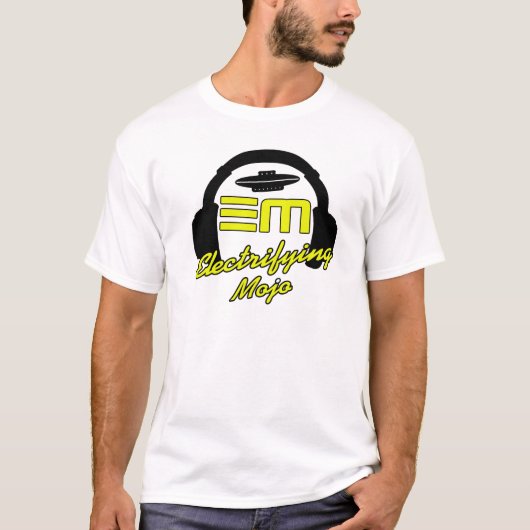 Elektrillende Mojo UFO landende Tee Shirt (Voorkant)