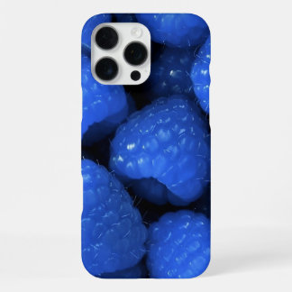 Elektrisch Blau Framboos iPhone 16 Pro Max Hoesje