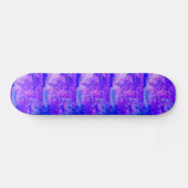 Elektrisch blauw bos persoonlijk skateboard (Horizontaal)