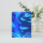 Elektrisch blauw Briefkaart (Staand voorkant)