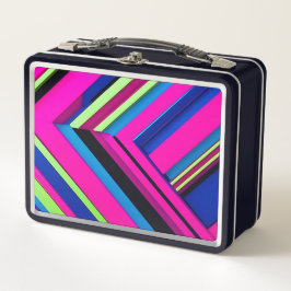Elektrisch blauw en roze