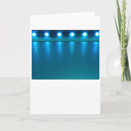 Elektrisch blauw, kaart (Voorkant)