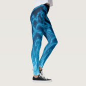 Elektrisch blauw leggings (Rechts)