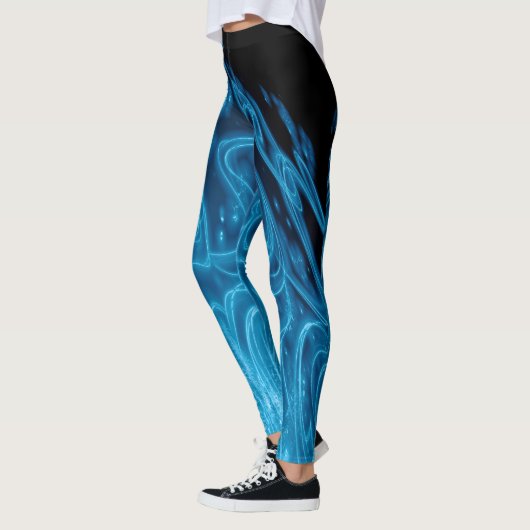 Elektrisch blauw leggings (Links)