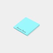 Elektrisch Blauw Professioneel Minimalistisch Zwar Post-it® Notes (Schuin)