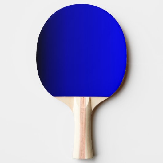 Elektrisch blauw tafeltennisbatje (Achterkant)