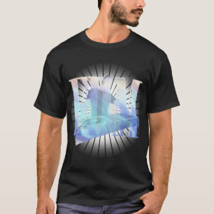 ELEKTRISCH BLAUWE EDM T-SHIRT