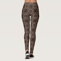 Elektrisch Blauwe Sterren Leggings