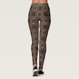 Elektrisch Blauwe Sterren Leggings