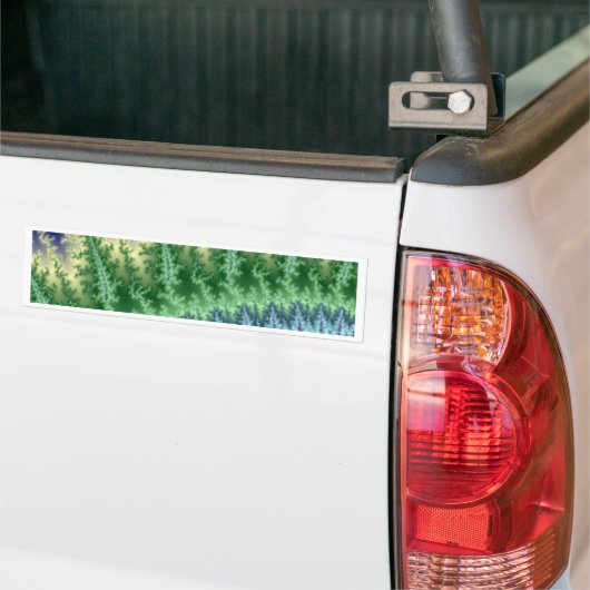 Elektrisch bos bumpersticker (Op Truck)