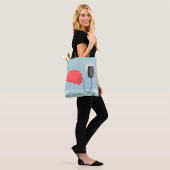 Elektrisch brein tote bag