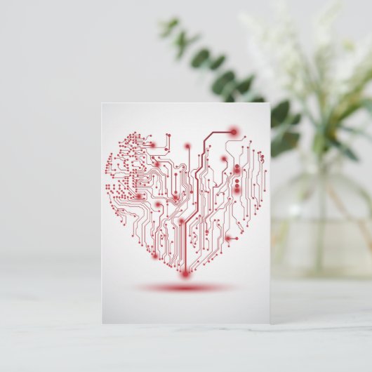 Elektrisch Briefkaart (Staand voorkant)