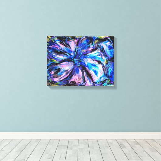 Elektrisch Canvas Afdruk (Insitu (Houten vloer))