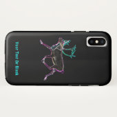 Elektrisch Caribisch gebied Case-Mate iPhone Case (Achterkant (horizontaal))