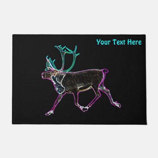 Elektrisch Caribisch gebied Deurmat (Voorkant)