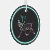 Elektrisch Caribisch gebied Glas Ornament (Voorkant Rechts)