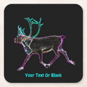 Elektrisch Caribisch gebied Kartonnen Onderzetters (Voorkant)