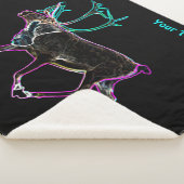 Elektrisch Caribisch gebied (rendier) Sherpa Deken (3/4)