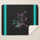 Elektrisch Caribisch gebied Sherpa Deken (Voorkant (horizontaal))