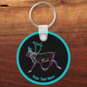 Elektrisch Caribisch gebied Sleutelhanger (Voorkant)