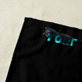 Elektrisch Caribisch gebied Strandlaken (In situ)