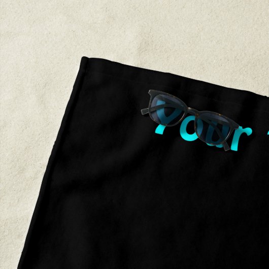 Elektrisch Caribisch gebied Strandlaken (In situ)