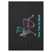 Elektrisch Caribisch gebied Tafelkleed (Voorkant)