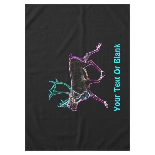 Elektrisch Caribisch gebied Tafelkleed (Voorkant)