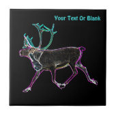 Elektrisch Caribisch gebied Tegeltje (Voorkant)