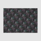 Elektrisch Caribisch gebied Tissuepapier (Voorkant)