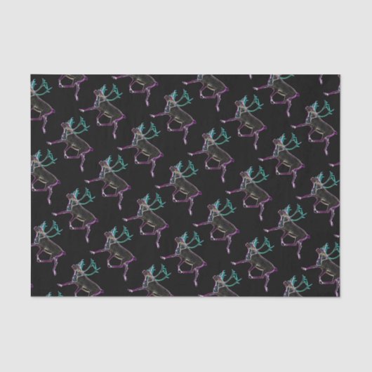 Elektrisch Caribisch gebied Tissuepapier (Voorkant)