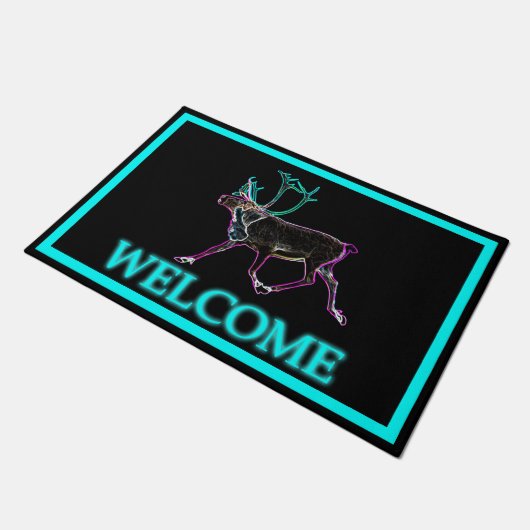 Elektrisch Caribisch gebied - Welkom Deurmat (Schuin)