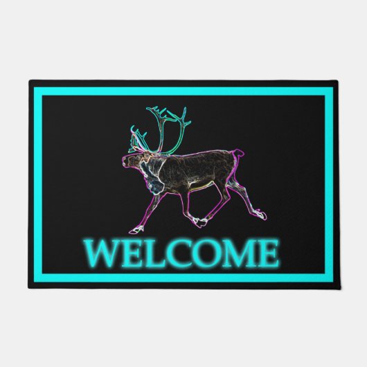 Elektrisch Caribisch gebied - Welkom Deurmat (Voorkant)