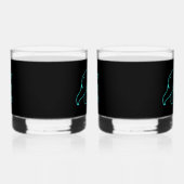 Elektrisch Caribisch gebied Whisky Glas (Rechts)