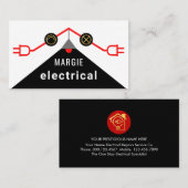 Elektrisch Dakcircuit Bedrading Frame Visitekaartje (Voorkant / Achterkant)