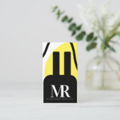 Elektrisch Elektrische Elektrische Brandmerken Visitekaartje (Staand voorkant)